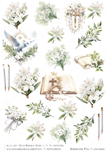 MATOWE grafiki arkusz A4 072 dla nauczyciela RELIGIA bierzmowanie arkusz grafik