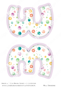 MATOWY arkusz 225A urodziny cyfra 3 różowy grafiki do wycinania A4