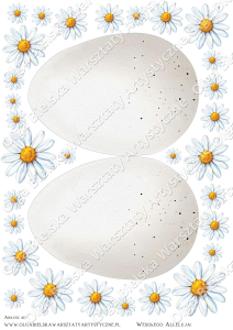 SATYNOWE grafiki arkusz WIELKANOC 413 A4 grafiki do wycinania 