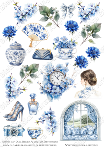 SATYNOWY grafiki arkusz A4 464 uniwersalna imieniny Japonia arkusz grafik