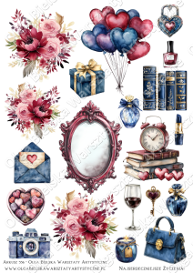 SATYNOWY grafiki arkusz  A4 556 urodziny kobieta DZIEŃ KOBIET grafiki do wycinania