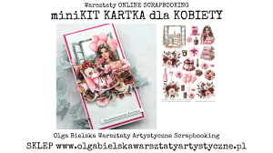 mini KIT Kartka dla KOBIET darmowe warsztaty z arkusza 565
