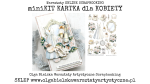 mini KIT Kartka dla KOBIET darmowe warsztaty z arkusza 568