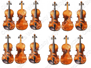 MATOWE grafiki arkusz A4 mini skrzypce małe arkusz grafik jesień jednostronny