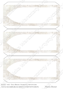 MATOWY arkusz A4 735A jednostronny Book Nook pop up kartka