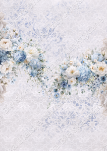 Arkusz dwustronny A3 BL02 kolekcja Ta Jedna Chwila - niebieski