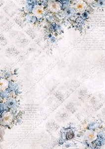 Arkusz dwustronny A3 BL03 kolekcja Ta Jedna Chwila - niebieski