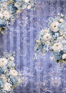 Arkusz dwustronny A3 BL04 kolekcja Ta Jedna Chwila - niebieski