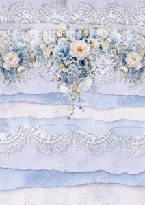 Arkusz dwustronny A3 BL07 kolekcja Ta Jedna Chwila - niebieski