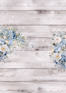 Arkusz dwustronny A3 BL10 kolekcja Ta Jedna Chwila - niebieski