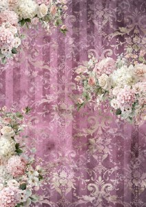 Arkusz dwustronny A3 RO04 kolekcja Ta Jedna Chwila - różowy