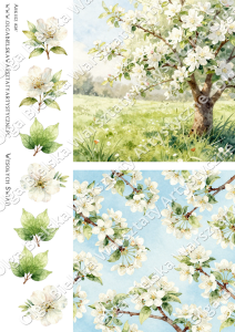 MATOWE grafiki arkusz 828 wielkanocna kartka pop up A4 grafiki do wycinania