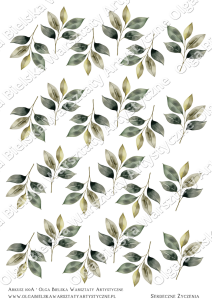 Kalka arkusz A4 100A LISTKI01 A4 do wycinania