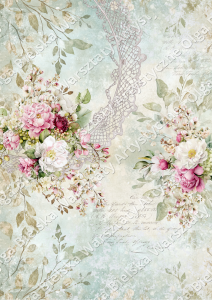 MATOWY arkusz 889 bazowy A4 KIT wiosenne scrapowanie 2026