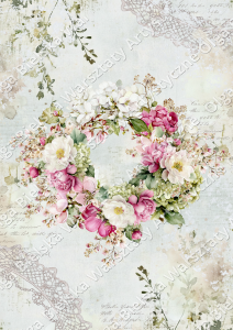 MATOWY arkusz 890 bazowy A4 KIT wiosenne scrapowanie 2026