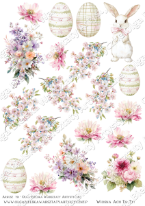 MATOWY grafiki arkusz 917 A4 KIT wiosenne scrapowanie 2026