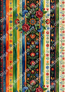 MATOWE bazowy arkusz A4 1039 ŚLUB folklorystyczny folklor 
