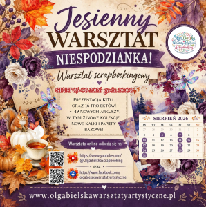 KIT do warsztatu online Jesienna NIESPODZIANKA 2026