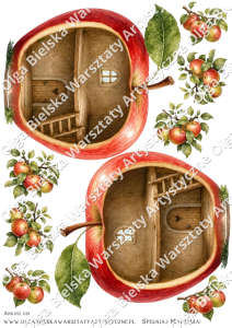 SATYNOWE grafiki arkusz A4 1119 arkusz grafik jesień jesienna niespodzianka 2026 3/4