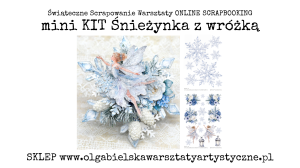 miniKIT Śnieżynka z wróżką Warsztaty Niespodzianka 1381 1382