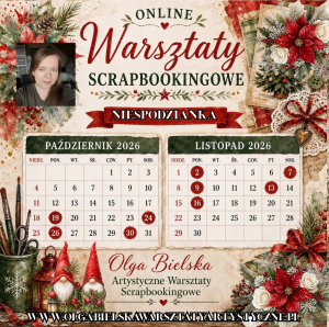 MATOWY KIT do warsztatu online Boże Narodzenie i ZIMA - NIESPODZIANKA 2026x
