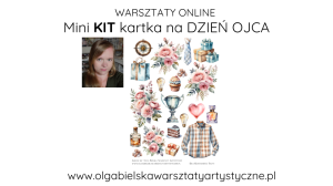 mini KIT kartka na DZIEŃ OJCA darmowe warsztaty