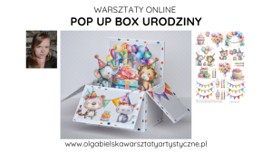 mini KIT POP UP BOX urodziny darmowe warsztaty
